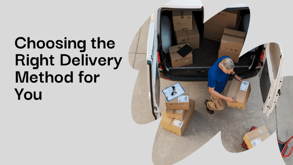 Courier Service vs. Postal & Standard Delivery